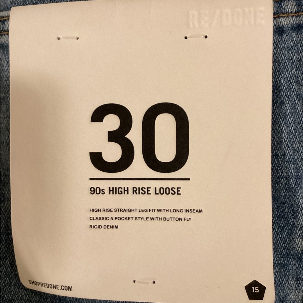 Re/Done 90s High Rise Loose - Picture 8 of 16